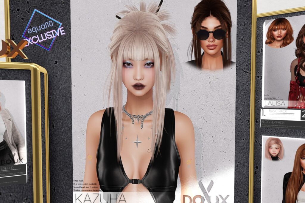 Kazuha Hairstyle, L$175-L$400 each/L$525 FP