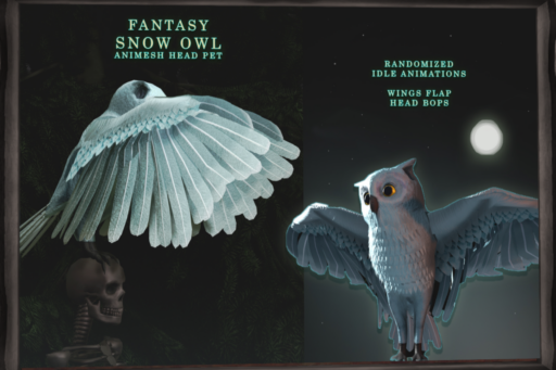 Fantasy Snow Owl - L$599