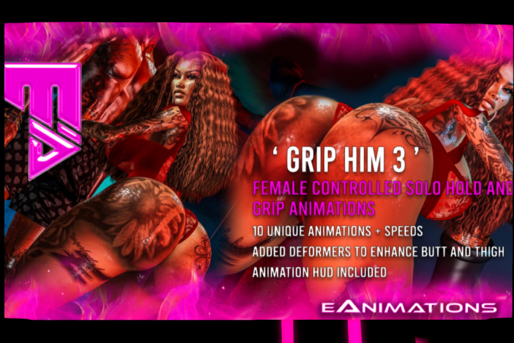 Grip Him 3 Animations, L$799