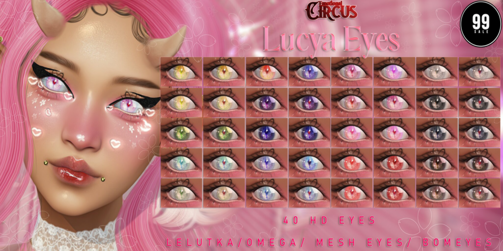 Lucya Eyes - BOM/Lelutka/Mesh/Omega