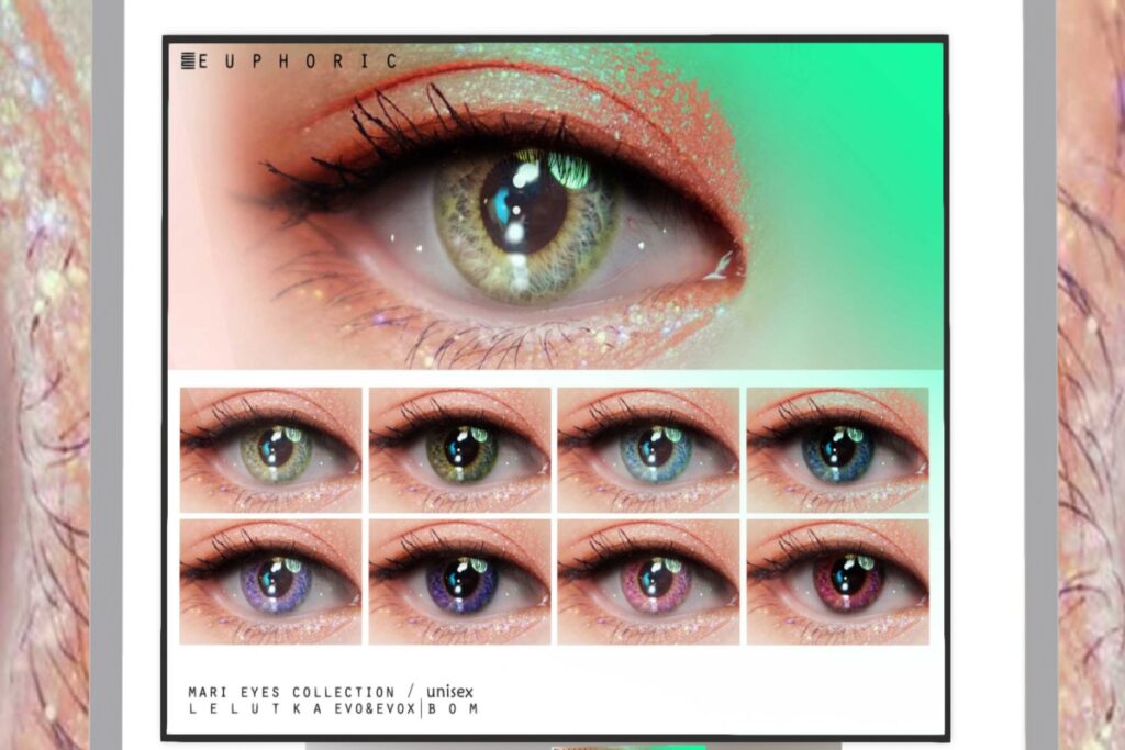 Mari Eyes - BOM/Evo/EvoX, L$380