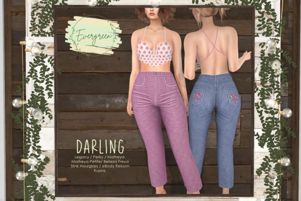 Darling Outfit - Freya/Hourglass/Inithium/Legacy/Maitreya/Reborn/+mods, L$129-L$149 each/L$549-L$589 each FP/L$899 MP