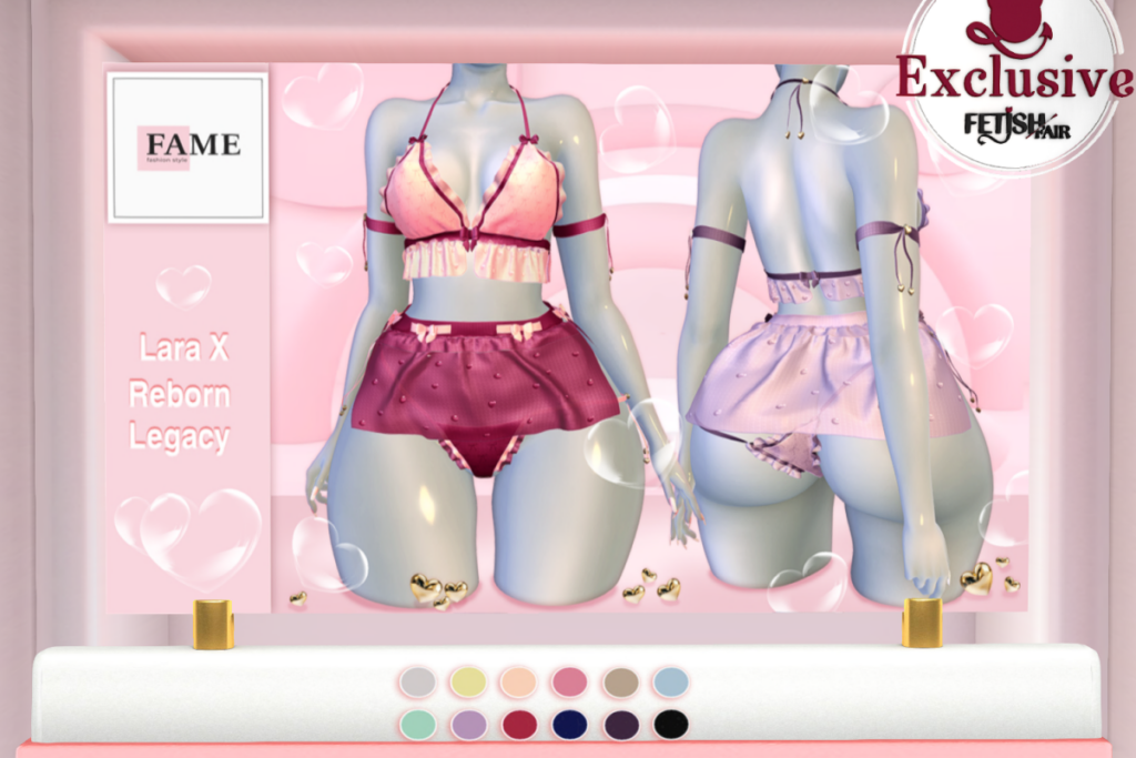 Gina Top &amp; Armband and Skirt &amp; Panties - Legacy/MaitreyaX/Reborn, L$199 each/L$550 each FP/L$950 MP