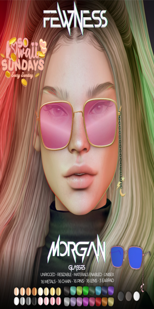 Morgan Glasses	&lt;a href=&quot;http://maps.secondlife.com/secondlife/Moonstar/102/125/1202&quot;&gt;Teleport&lt;/a&gt;