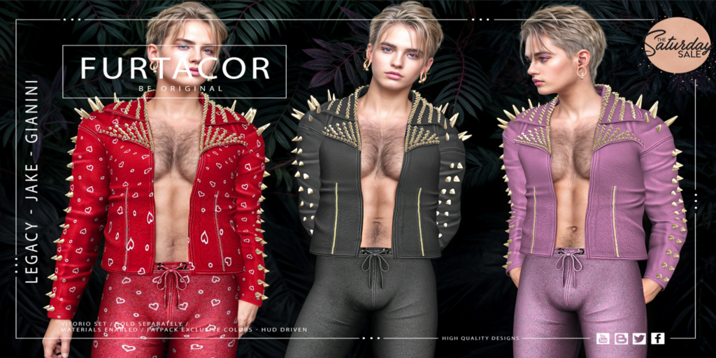 Vitorio Set - Gianni/Jake/Legacy	&lt;a href=&quot;http://maps.secondlife.com/secondlife/Vardor/241/192/23&quot;&gt;Teleport&lt;/a&gt;