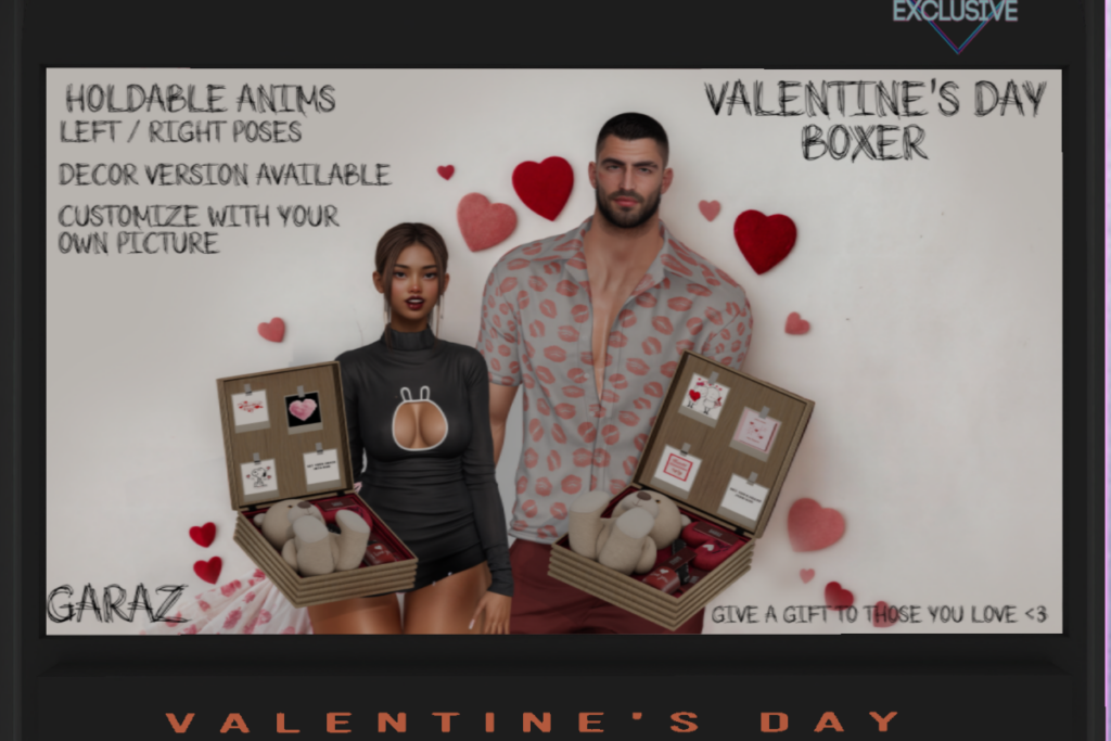 Valentine&#039;s Day Boxer, L$200