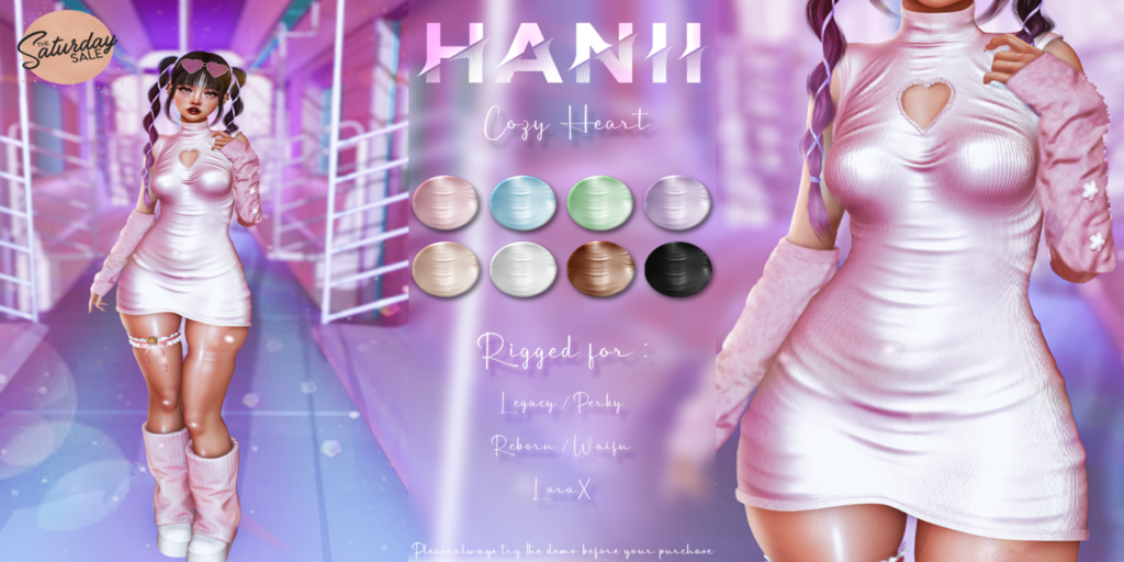 Cozy Heart Dress - Legacy/MaitreyaX/Reborn/+mods	&lt;a href=&quot;http://maps.secondlife.com/secondlife/Dream%20Lake/140/113/25&quot;&gt;Teleport&lt;/a&gt;