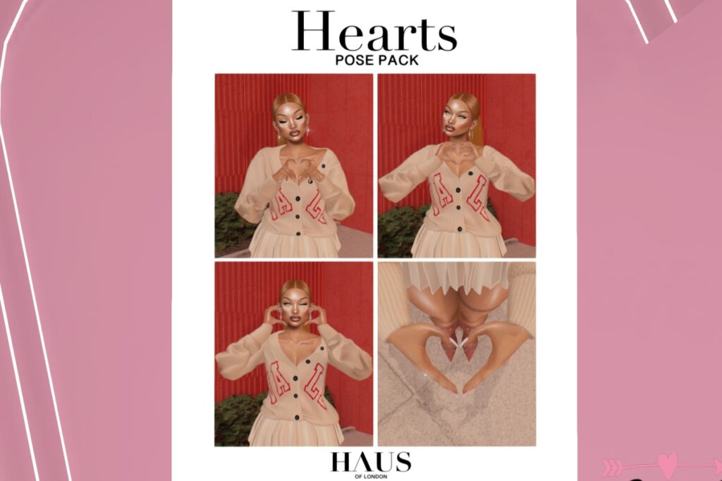 Hearts Poses, L$400