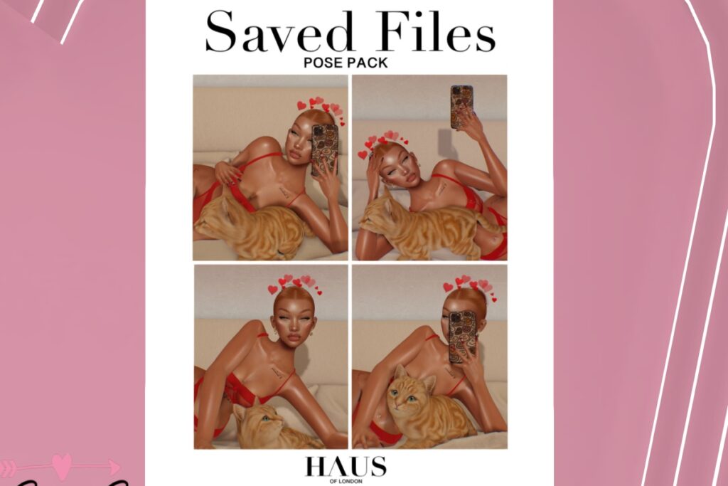 Saved Files Poses, L$400