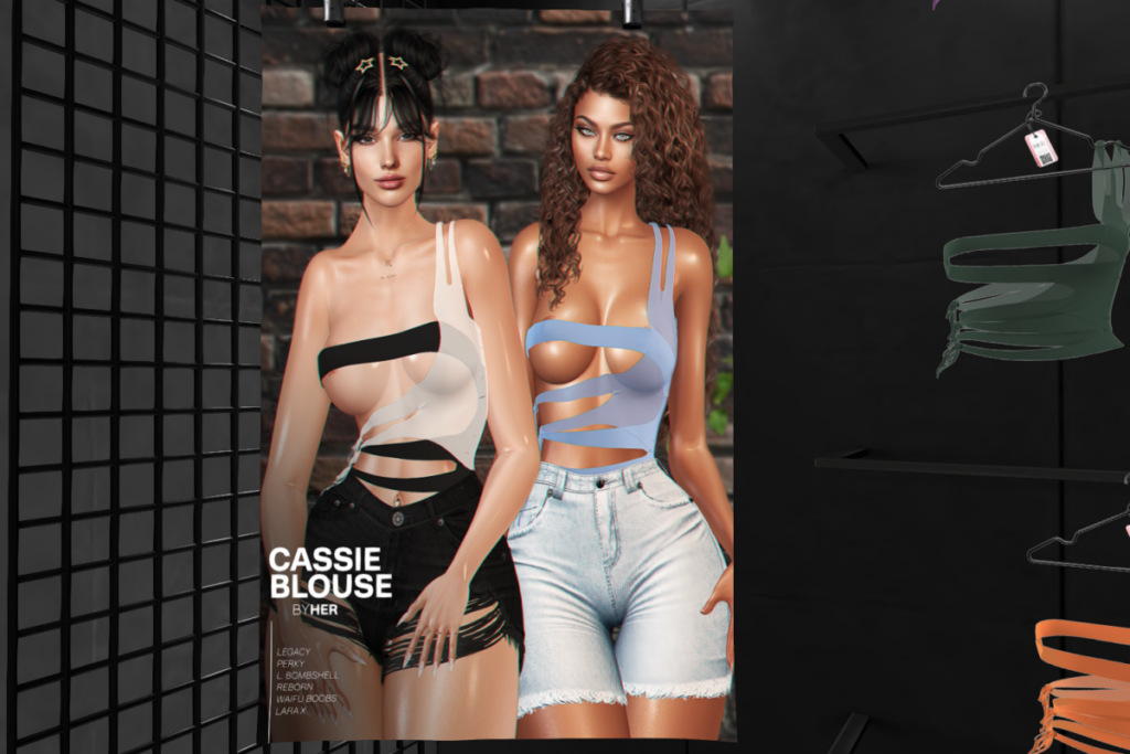 Cassie Blouse - Legacy/MaitreyaX/Reborn/+mods, L$199 each/L$1099 FP