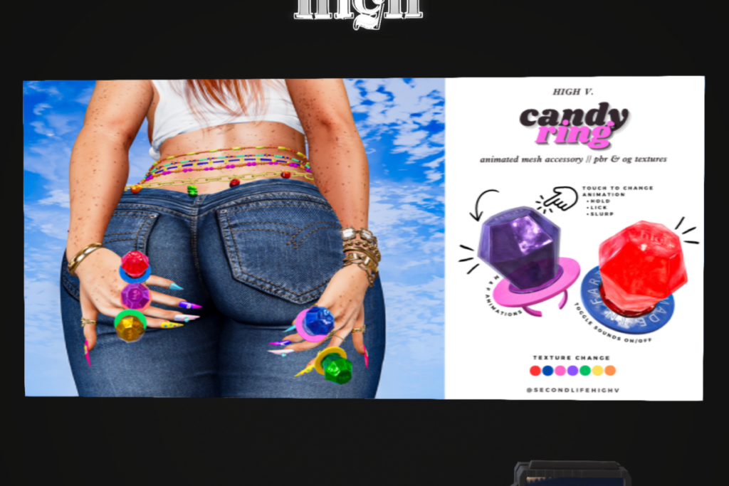 Candy Ring Chubby Pack, L$299