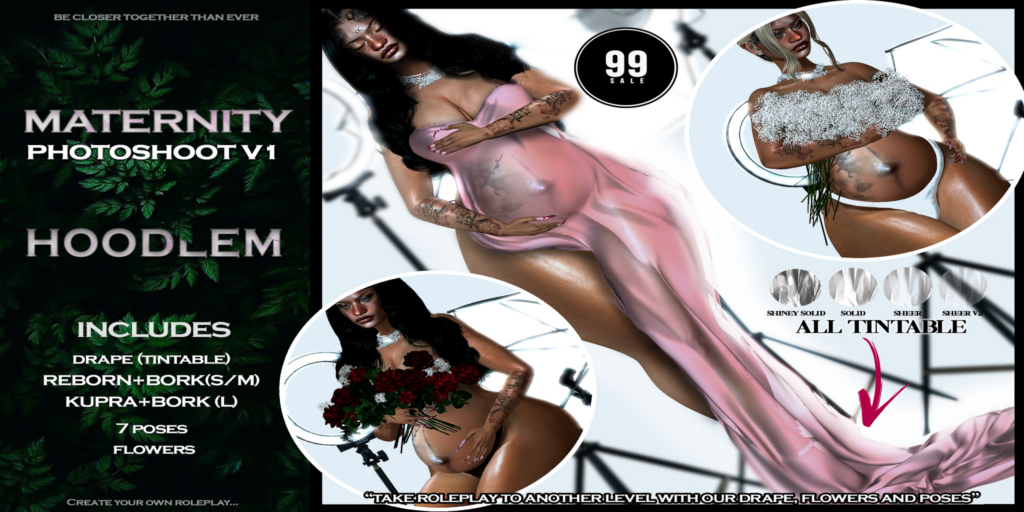 Maternity Photoshoot v1 Poses &amp; Props - Inithium/Reborn/+mods