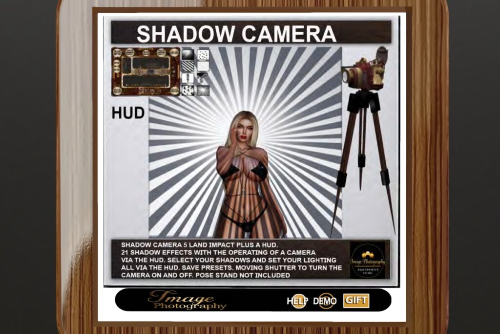 Shadow Camera Lighting HUD, L$1000