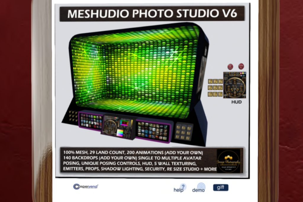 Meshudio Photo Studio V6, L$5200