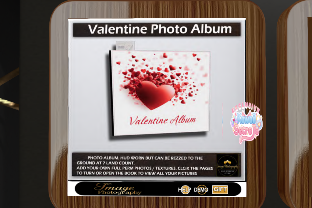 Valentine Photo Album, L$199