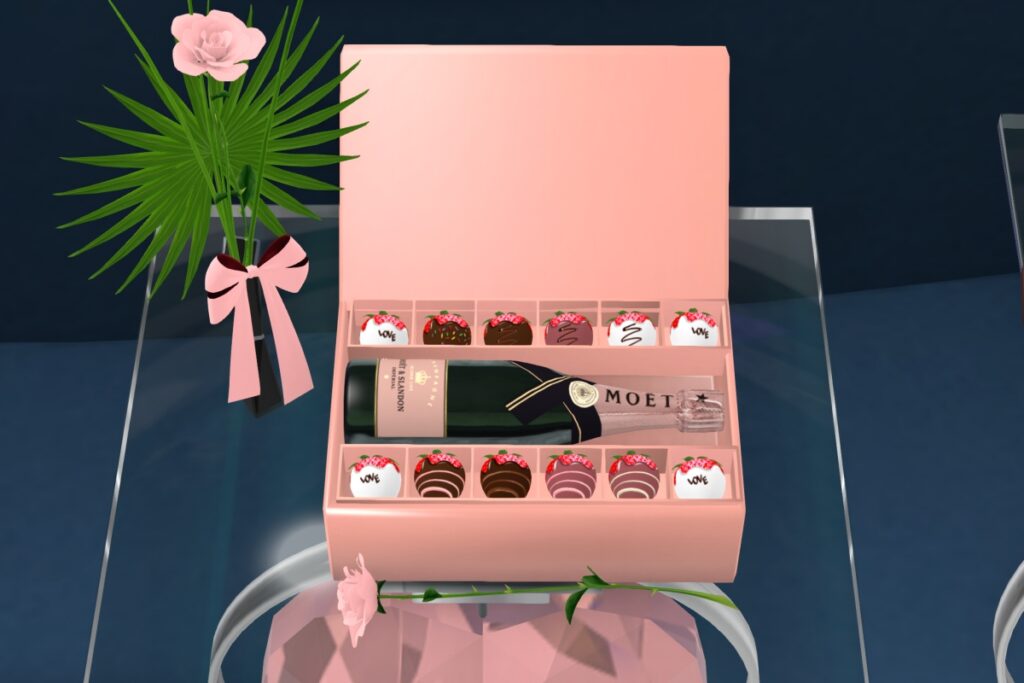 Box Of Roses - Peach, L$199