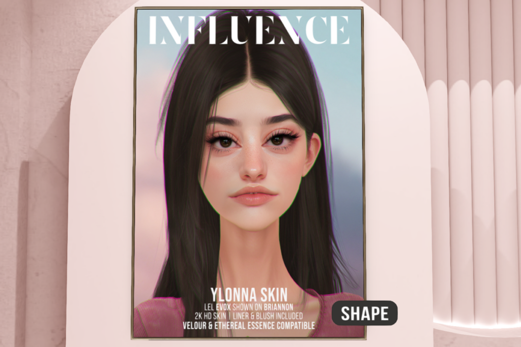 Ylonna Skin - EvoX/Ethereal Essence/Velour, L$650 each | Ylonna Shape - EvoX, L$699