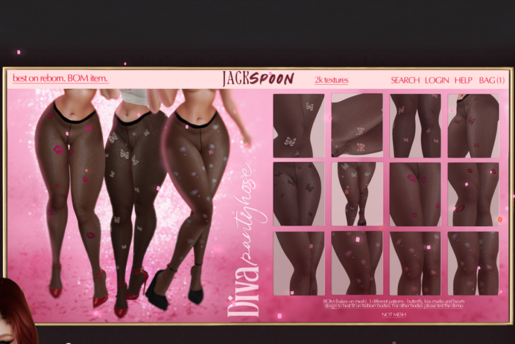 Diva Pantyhose - EvoX, L$265