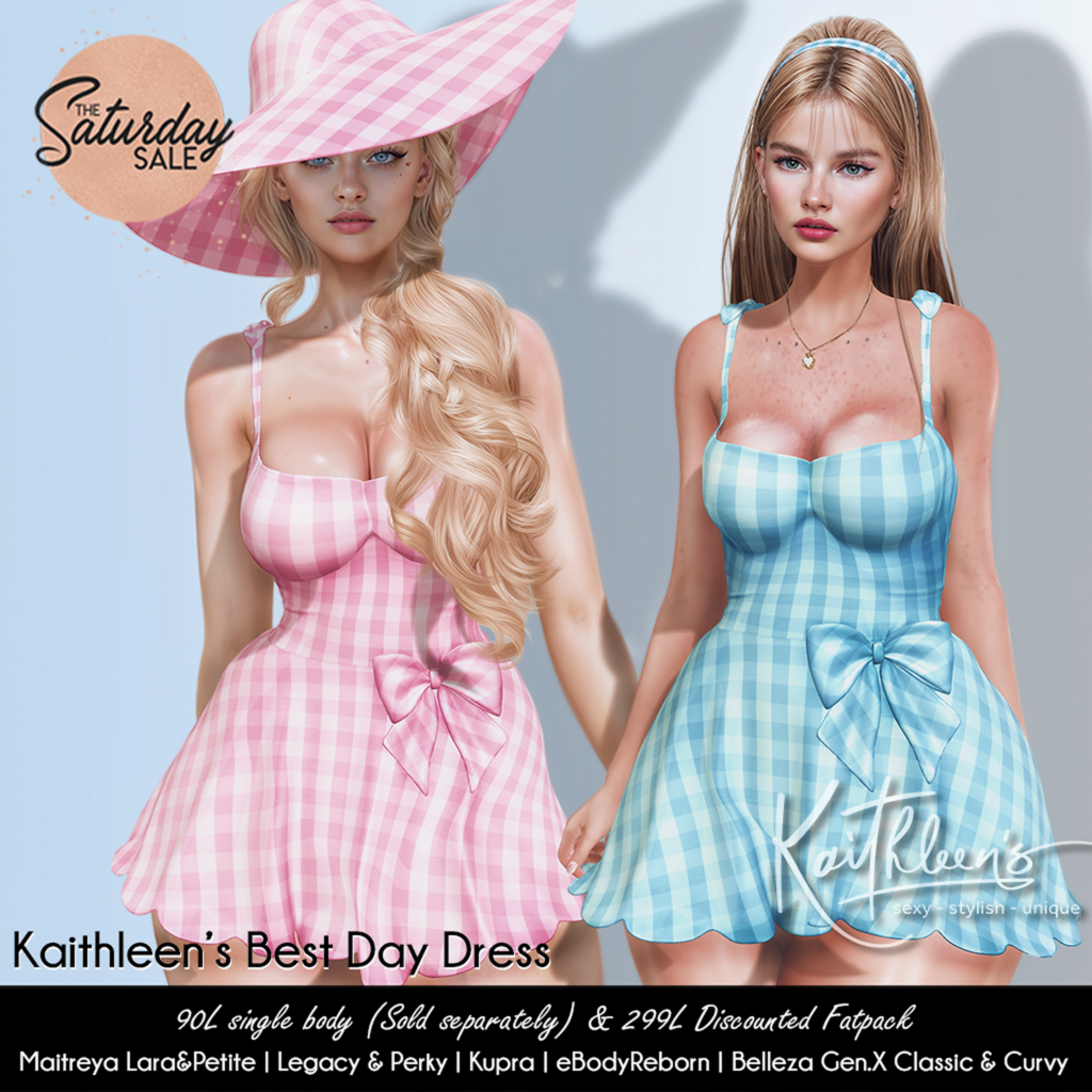 Best Day Dress - GenX/Inithium/Legacy/Maitreya/Reborn/+mods	&lt;a href=&quot;http://maps.secondlife.com/secondlife/Maribella/201/126/23&quot;&gt;Teleport&lt;/a&gt;