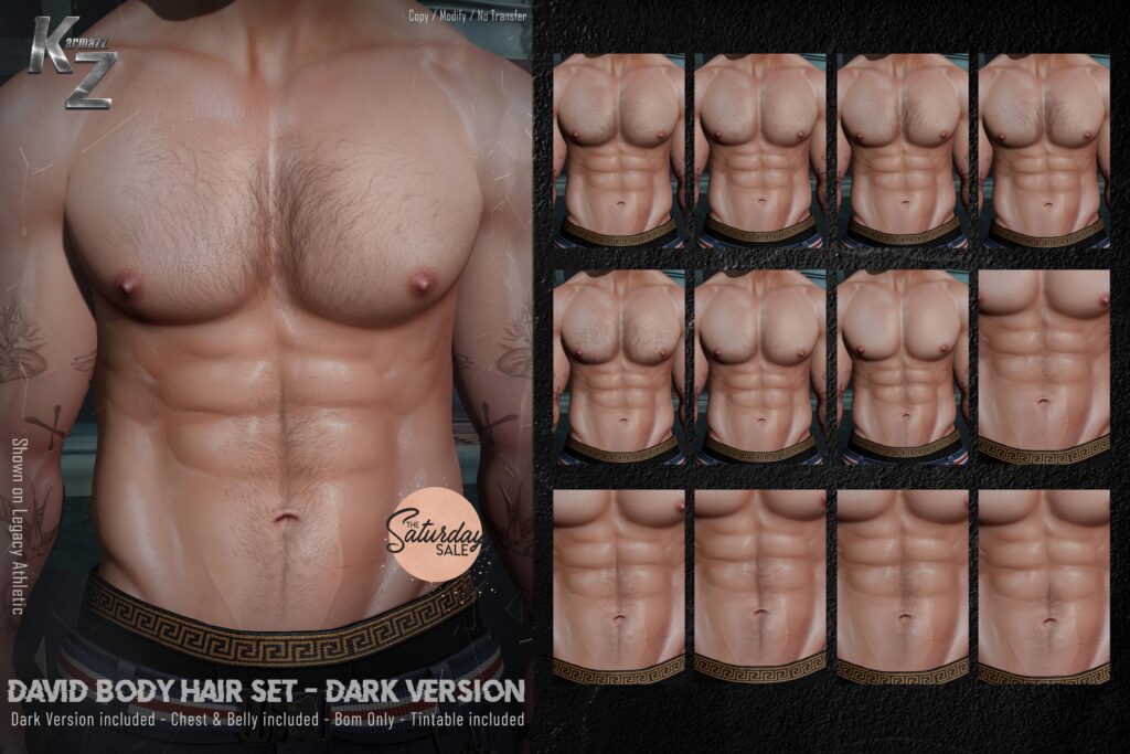 David Body Hair Set - BOM