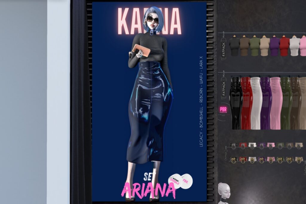 Ariana Set - Legacy/MaitreyaX/Reborn/+mods, L$299-L$399 each/L$1399-L$1499 FP