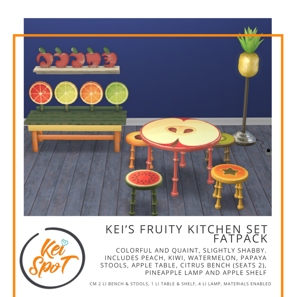 Fruity Kitchen Set