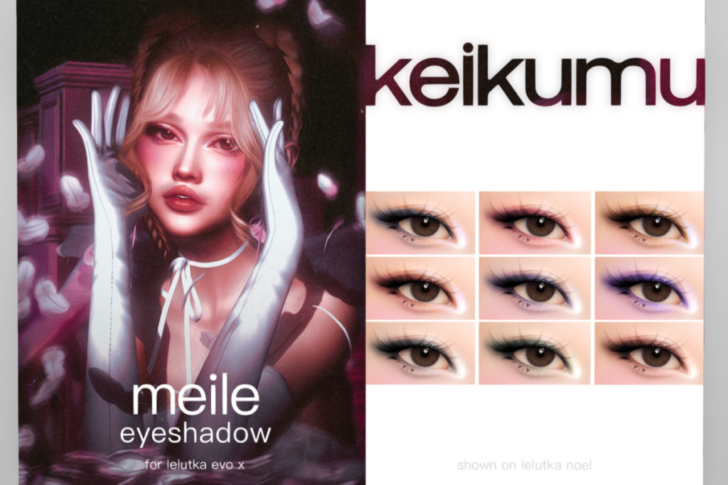 Meile Eyeshadow - EvoX, L$249