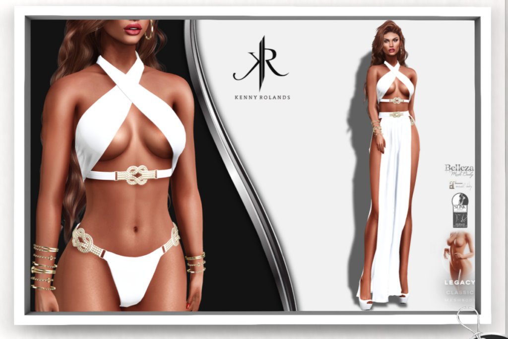 Marina Bikini and Skirt - Freya/Hourglass/Legacy/Maitreya, L$300 each/L$800 FP