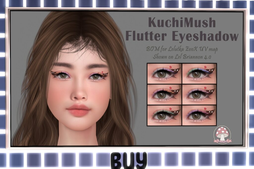 Flutter Eyeshadow - EvoX, L$229