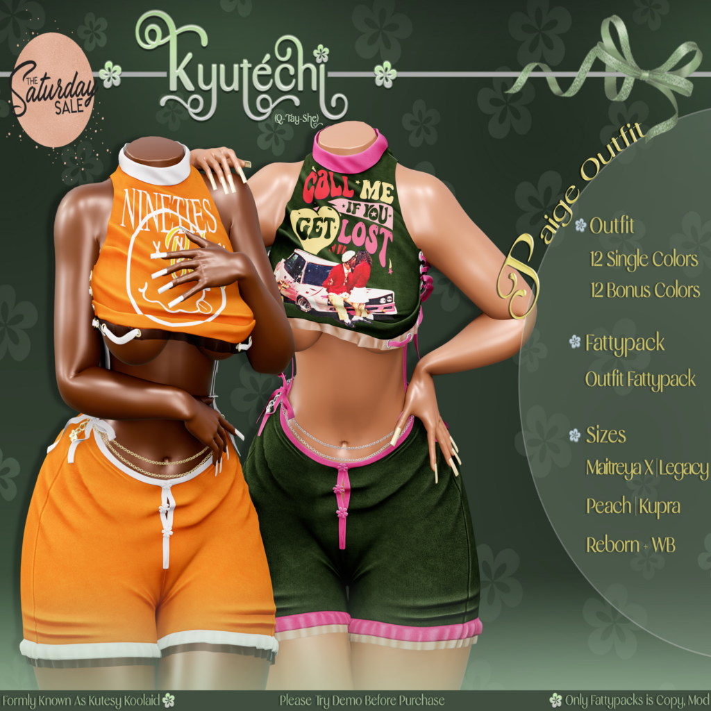 Paige Outfit - Inithium/Legacy/MaitreyaX/Peach/Reborn/+mods	&lt;a href=&quot;https://maps.secondlife.com/secondlife/Holiday%20Cove/89/129/26&quot;&gt;Teleport&lt;/a&gt;