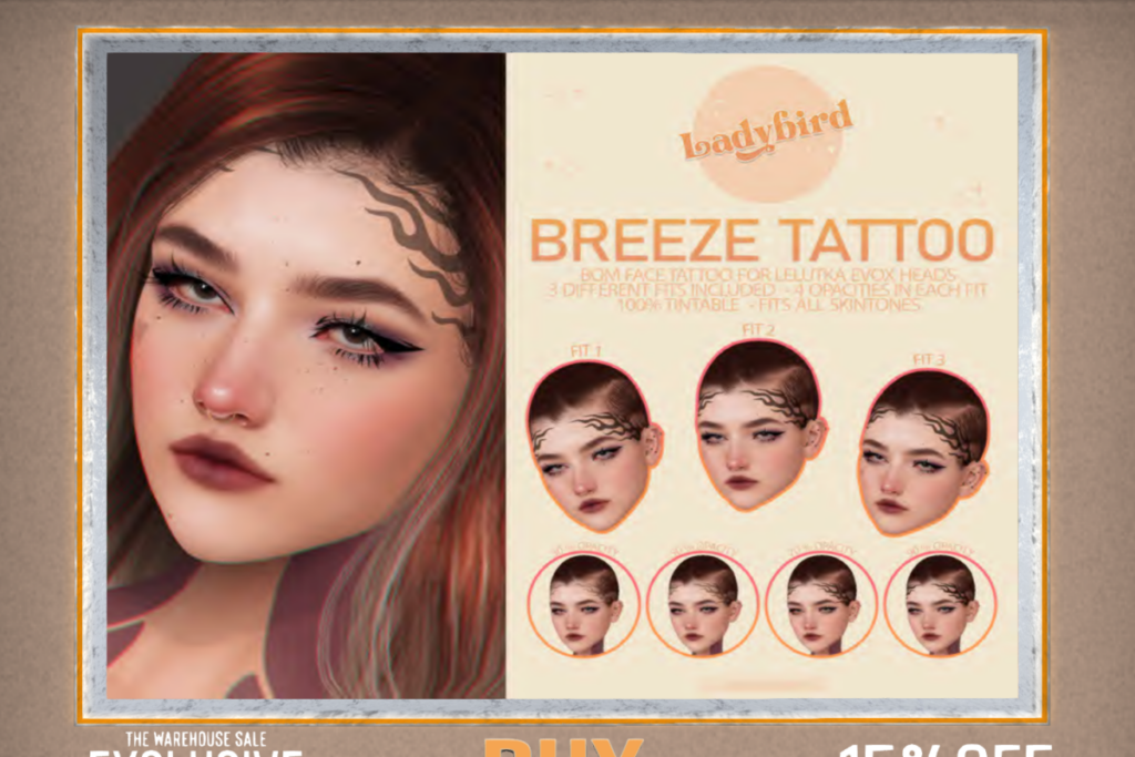 Breeze Tattoo - BOM, L$250