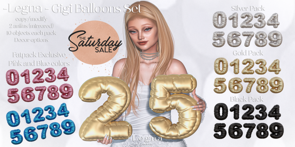 Gigi Ballooons Decor &amp; Holdable	&lt;a href=&quot;http://maps.secondlife.com/secondlife/Dream%20Lake/114/111/26&quot;&gt;Teleport&lt;/a&gt;