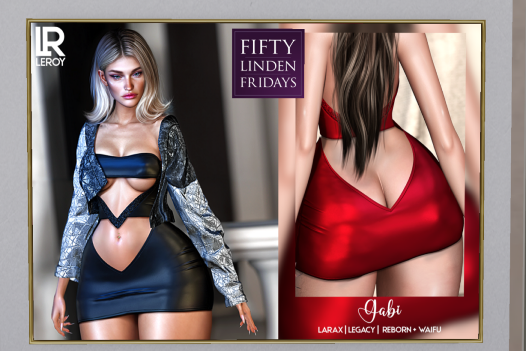 Gabi Dress - Legacy/MaitreyaX/Reborn/+mods	&lt;a href=&quot;http://maps.secondlife.com/secondlife/LAD/43/68/2311&quot; target=&quot;_blank&quot;&gt;Teleport&lt;/a&gt;