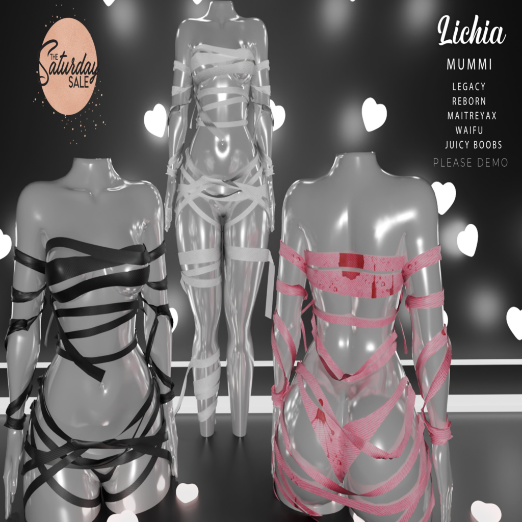 Mummi Outfit - Legacy/MaitreyaX/Reborn/+mods	&lt;a href=&quot;http://maps.secondlife.com/secondlife/Katoteros/128/96/3021&quot;&gt;Teleport&lt;/a&gt;