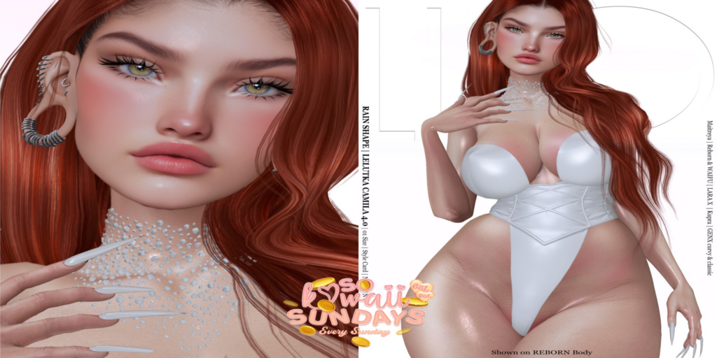 Rain Shape - EvoX Camila/GenX/Inithium/Maitreya/Reborn/+mods	&lt;a href=&quot;http://maps.secondlife.com/secondlife/Sorens/50/78/1502&quot;&gt;Teleport&lt;/a&gt;