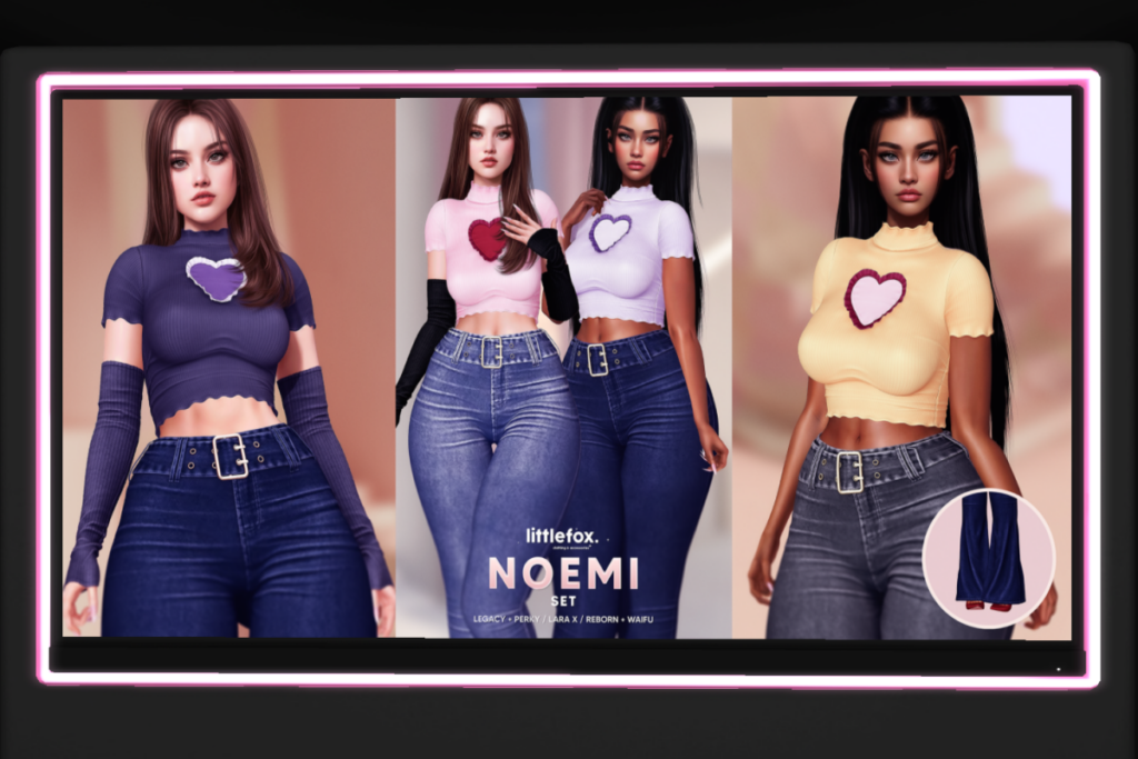 Noemi Set - Legacy/MaitreyaX/Reborn/+mods, L$279 each/L$1099-L$2699 each FP