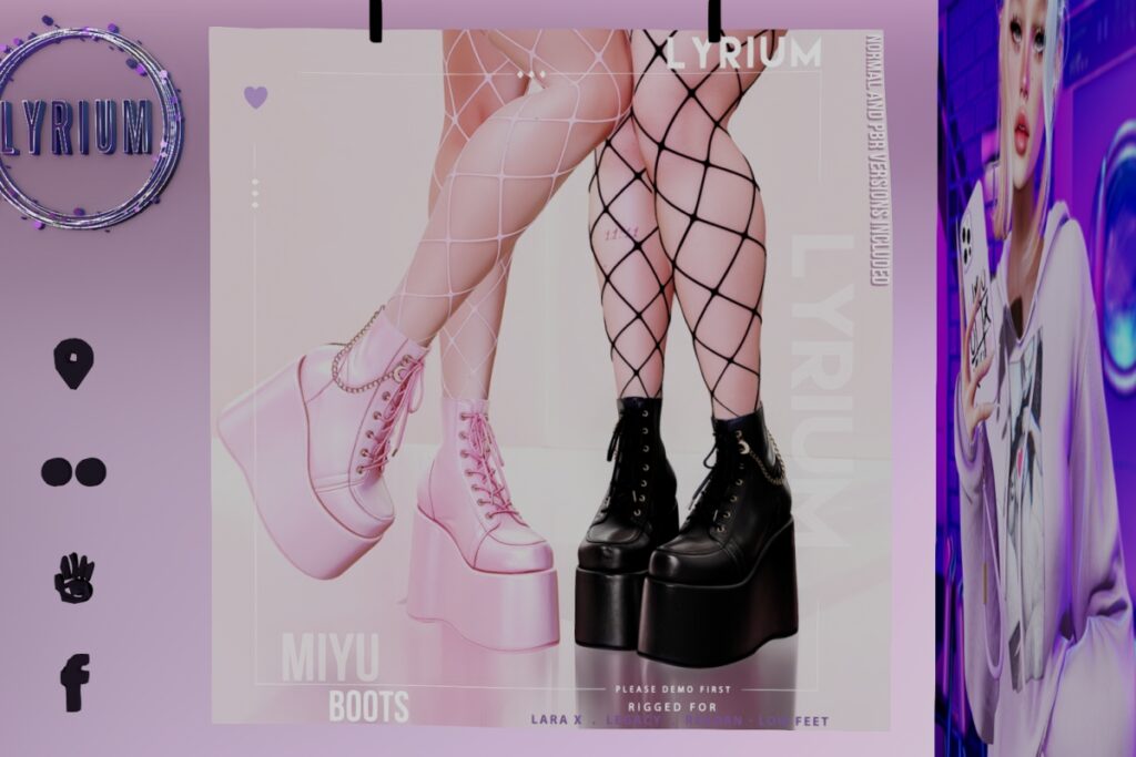 Miyu Boots - Legacy/MaitreyaX/Reborn, L$399