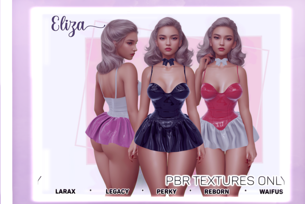 Eliza Dress - Legacy/MaitreyaX/Reborn/+mods, L$290 each/L$990 FP