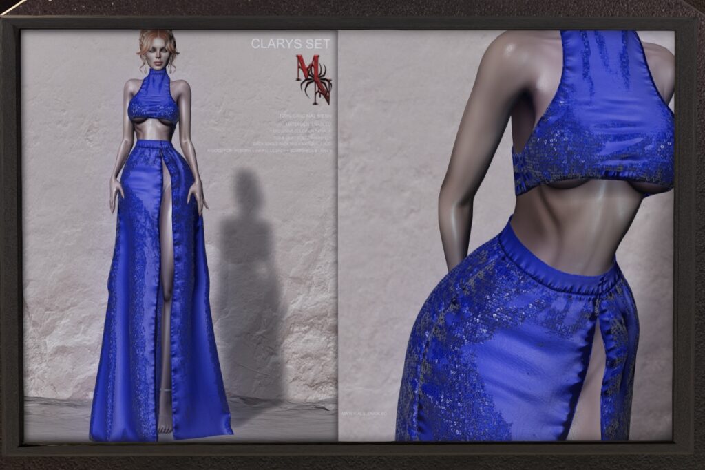 Clarys Top &amp; Skirt - Legacy/Maitreya/Reborn/+mods, L$275-L$295 each/L$1850-L$1990 each FP