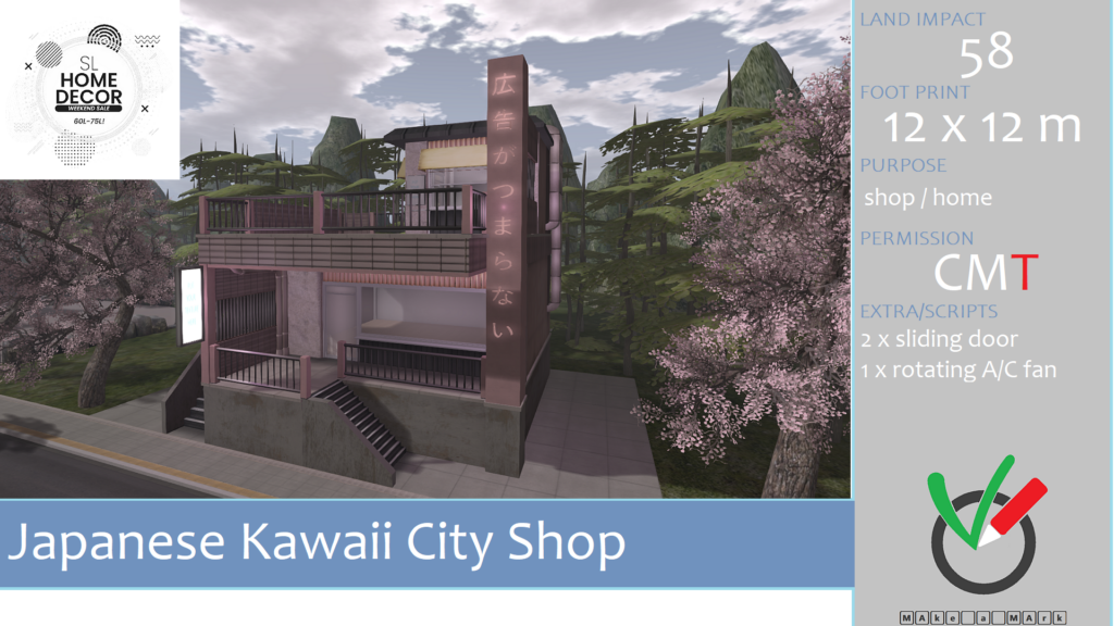 Japanese Kawaii City Shop