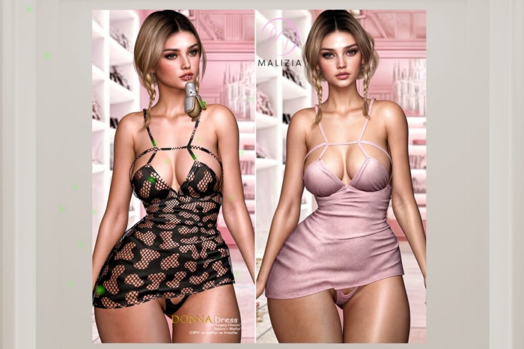 Donna Dress - Legacy/MaitreyaX/Reborn/+mods, L$219 each/L$1999 FP