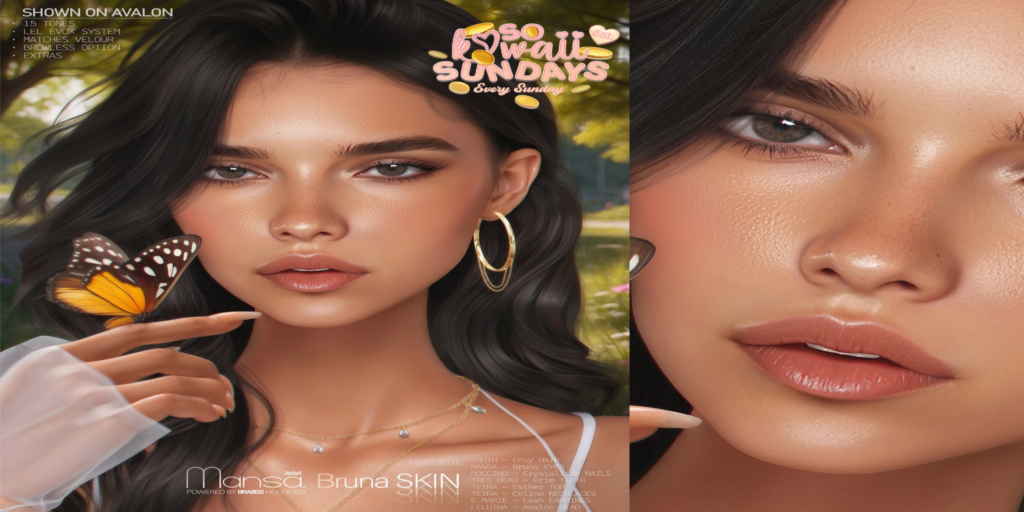 Bruna Skin - EvoX	&lt;a href=&quot;http://maps.secondlife.com/secondlife/Crowley/79/48/831&quot;&gt;Teleport&lt;/a&gt;