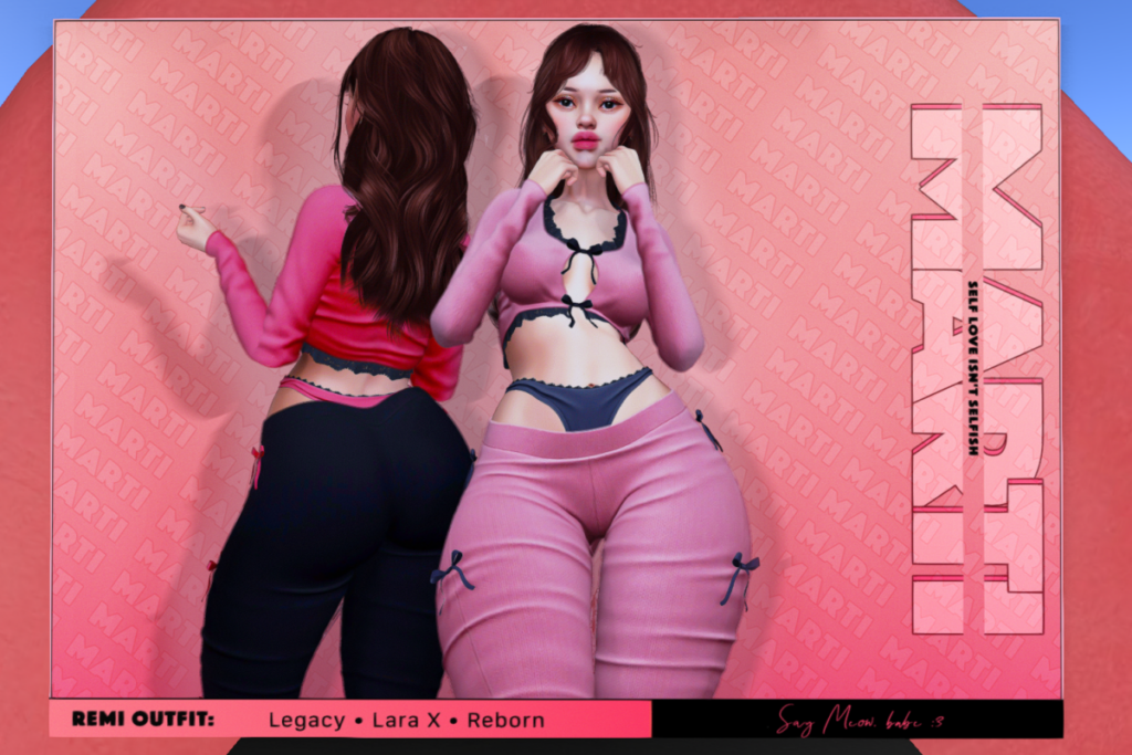 Remi Top and Pants - Legacy/MaitreyaX/Reborn, L$99 each/L$297 each FP