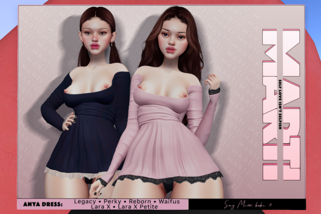 Anya Dress - Legacy/MaitreyaX/Reborn/+mods, L$113 each/L$338