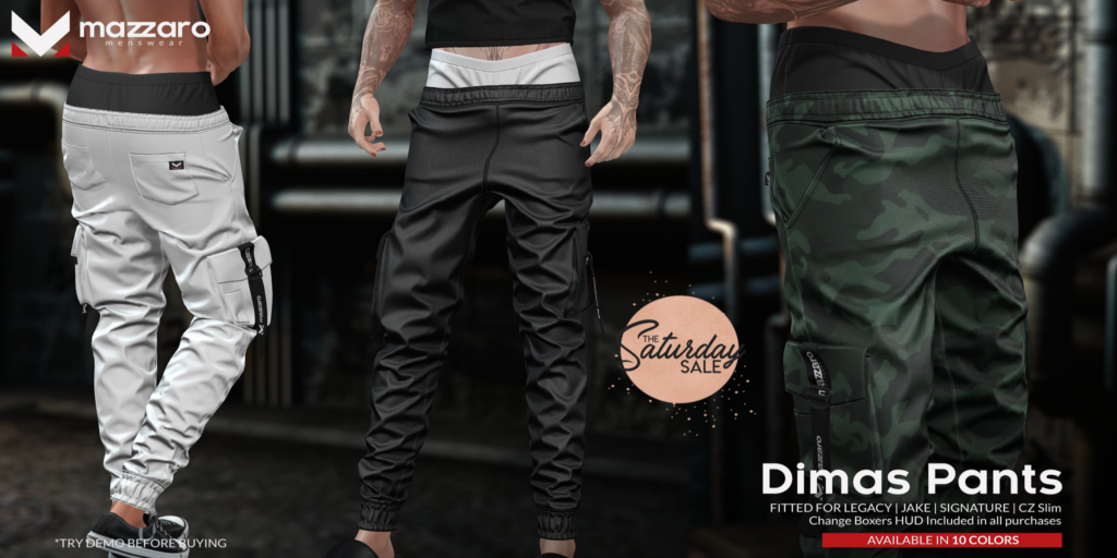 Dimas Pants - CZ Slim/Gianni/Jake/Legacy	&lt;a href=&quot;http://maps.secondlife.com/secondlife/Heartbreak/131/129/166&quot;&gt;Teleport&lt;/a&gt;