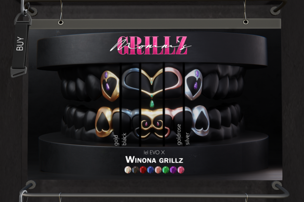 Mom&#039;s Grillz: Winona - EvoX, L$550 | Mom&#039;s Grillz MegaPack, L$750