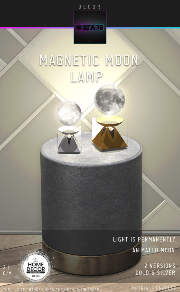 Magnetic Moon Lamp