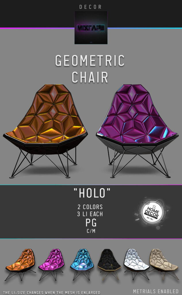 Geometric Chair Holo