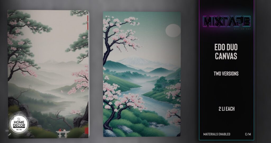 Edo Duo Canvas