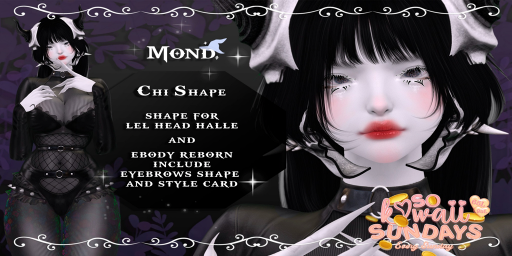 Chi Shape - EvoX Halle/Reborn	&lt;a href=&quot;http://maps.secondlife.com/secondlife/Crocus%20Island/55/47/25&quot;&gt;Teleport&lt;/a&gt;